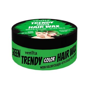 Hlavný obrázok Venita Trendy Color Green vosk na farbenie vlasov 75g