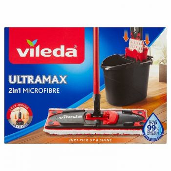 Hlavný obrázok Vileda sada UltraMax 2in1 microfibre plochý mop bez pedala  6769