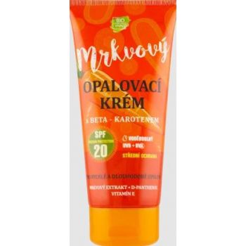 Hlavný obrázok Vivaco Bio Mrkvový krém na opaľovanie SPF20 200ml