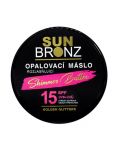 Vivaco Sun Bronz rozjasňujúce maslo na opaľovanie s glitrami SPF15 100ml