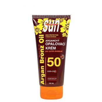 Hlavný obrázok Vivaco Sun Vital Argan vodeodolný opaľovací krém SPF50 100ml