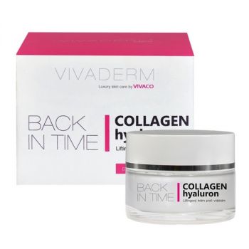 Hlavný obrázok Vivaderm Collagen & Hyaluron liftingový pleťový krém proti vráskam 50ml