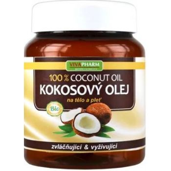 Hlavný obrázok VivaPharm 100%  Bio kokosový olej na tvár a telo 380ml