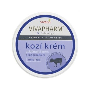 Hlavný obrázok VivaPharm Kozí telový krém zvláčňujúci v dóze 250ml