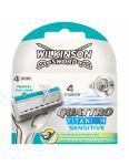 Wilkinson Quattro Titanium 4ks náhradné hlavice Sensitive