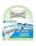 Wilkinson Sensitive Quattro Titanium náhradné hlavice 4ks