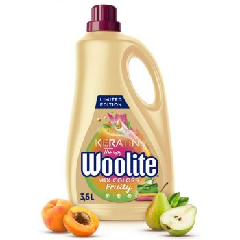 Hlavný obrázok Woolite Keratin Therapy Fruity Color gél na pranie 3,6l 60 praní