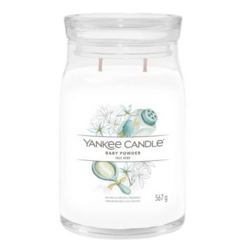 Hlavný obrázok Yankee Candle Baby Powder dekoratívna sviečka v skle 567g